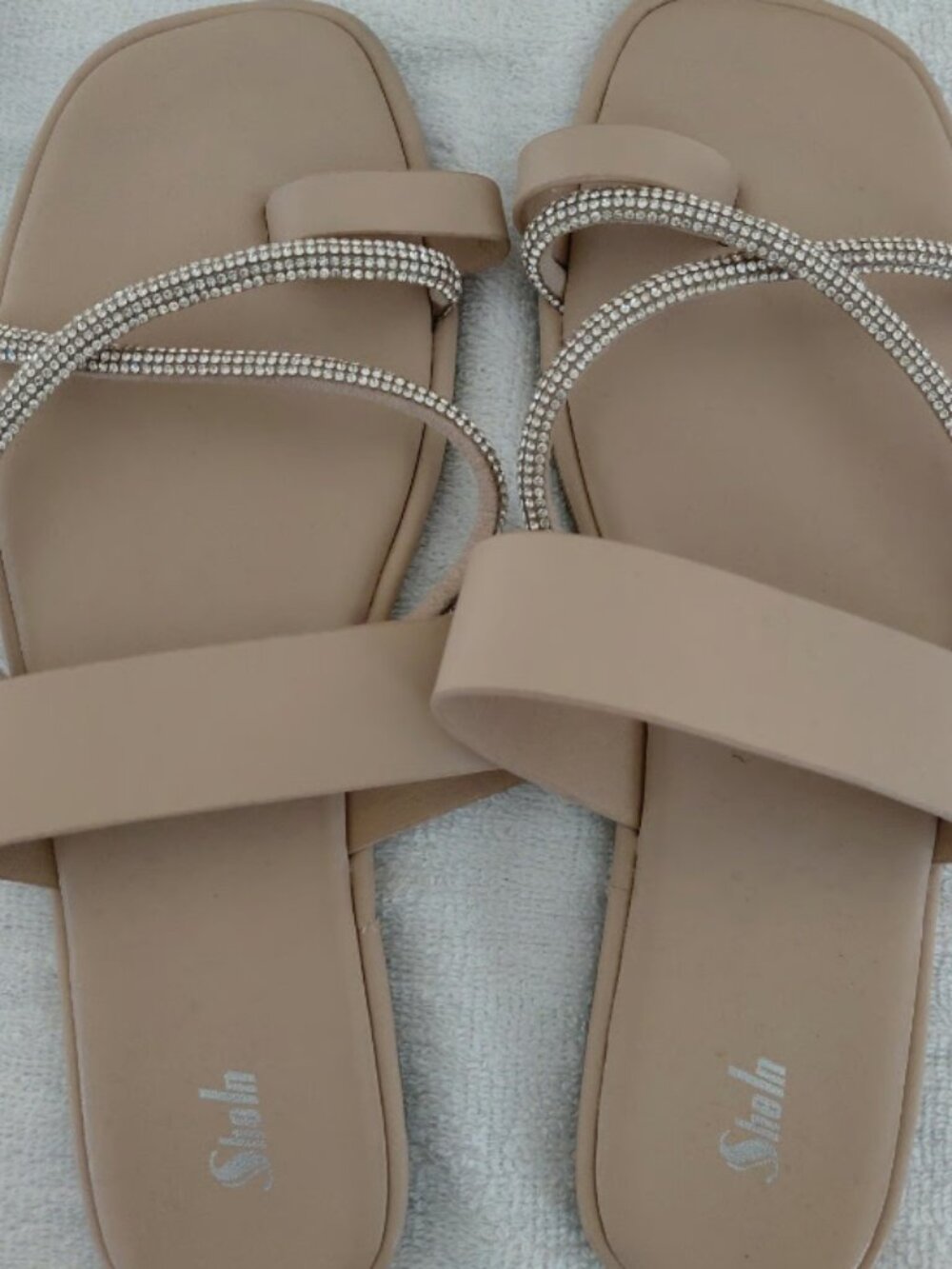 Shein Rhinestone Sandals